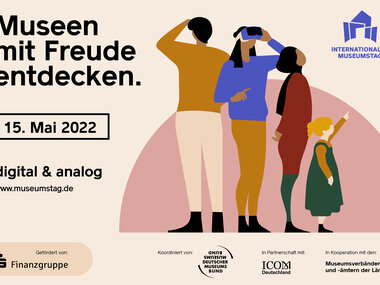 Plakatmotiv des internationale Museumstags 2022