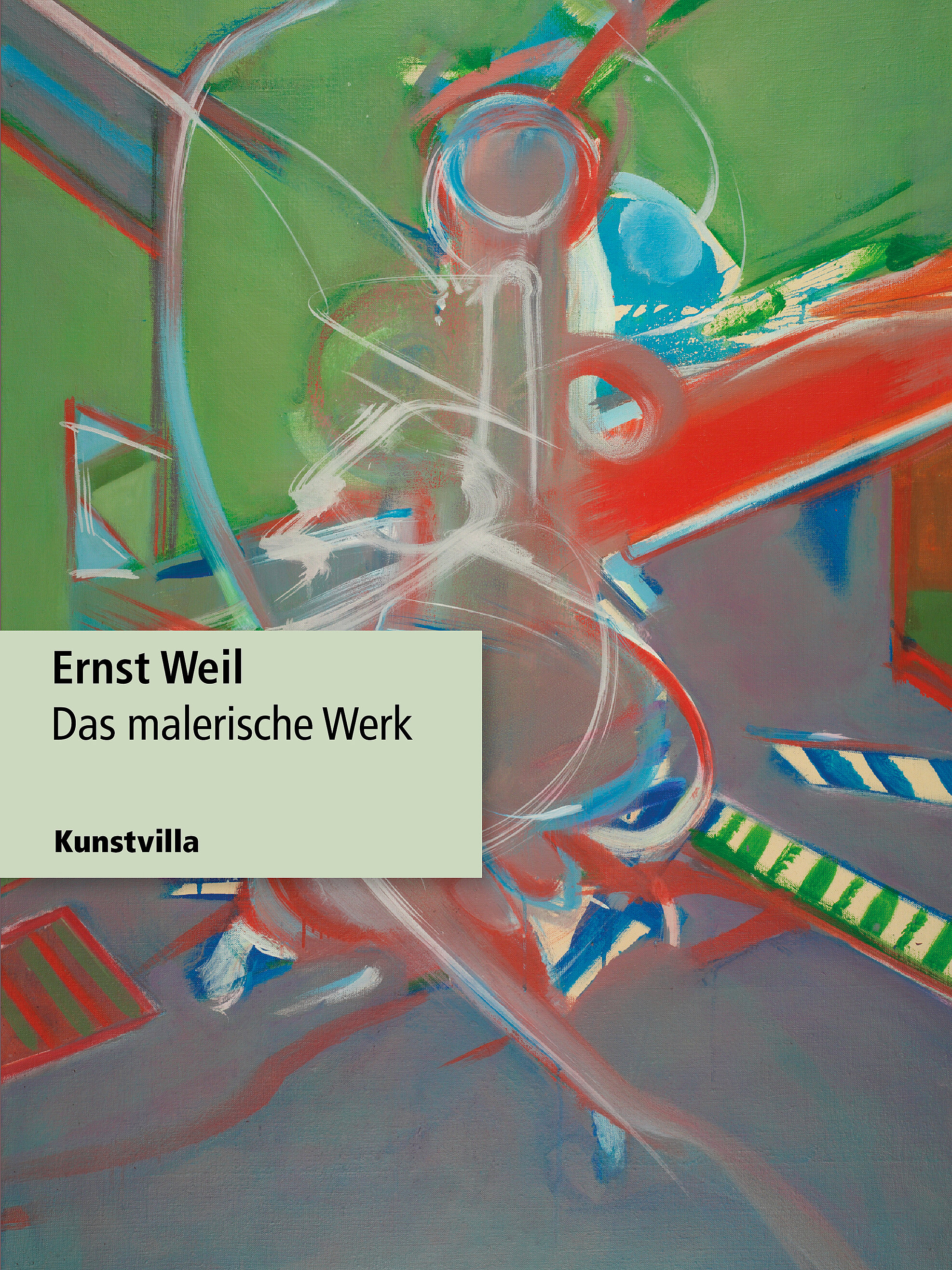 Katalogcover "Ernst Weil - Das malerische Werk"