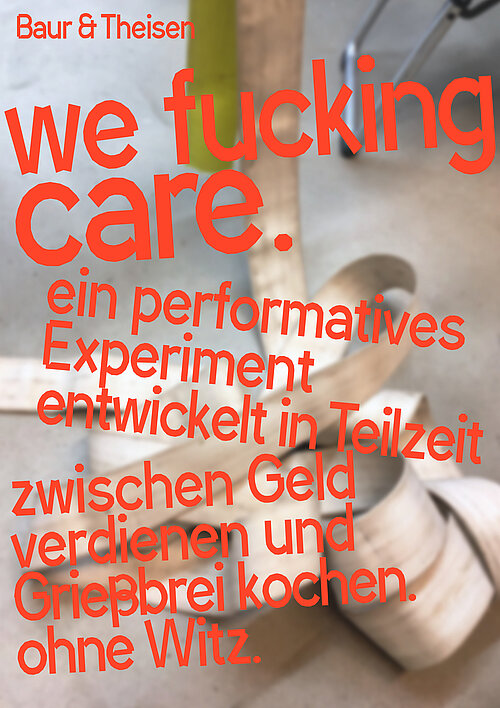 Bild mit grafisch designtem Text