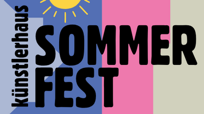 Grafik mit dem Titel Künstlerhaus Sommerfest