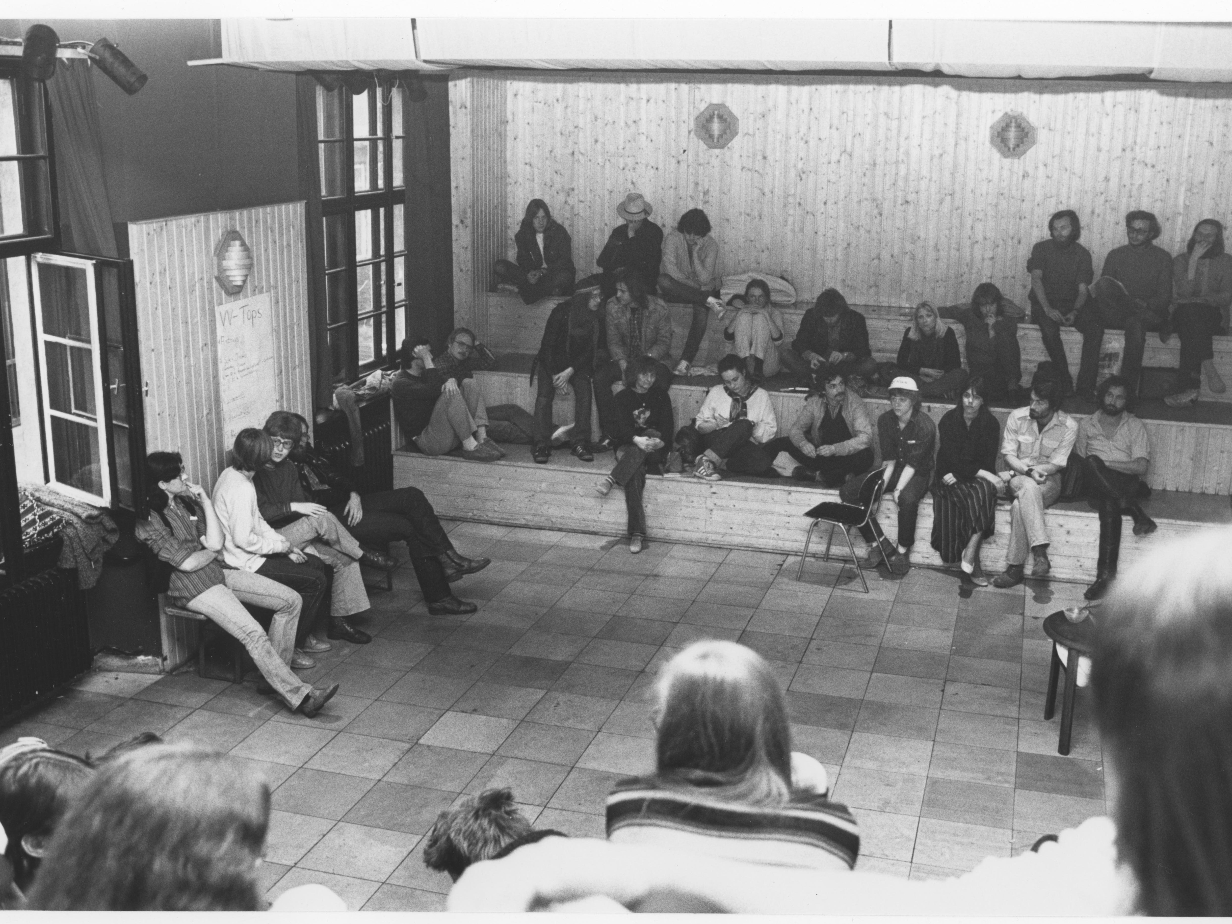 Eine Vollversammlung im KOMM, 1981