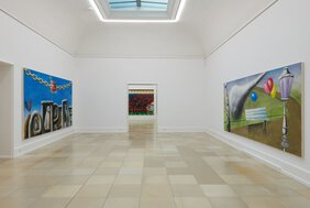 Blick in die Ausstellung von Andreas Schulze
