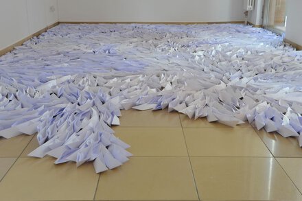 Installation von Jota  Castro anlässlich der Ausstellung El Dorado 2009