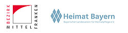 Logos von Bezirk Mittelfranken und Heimat Bayern