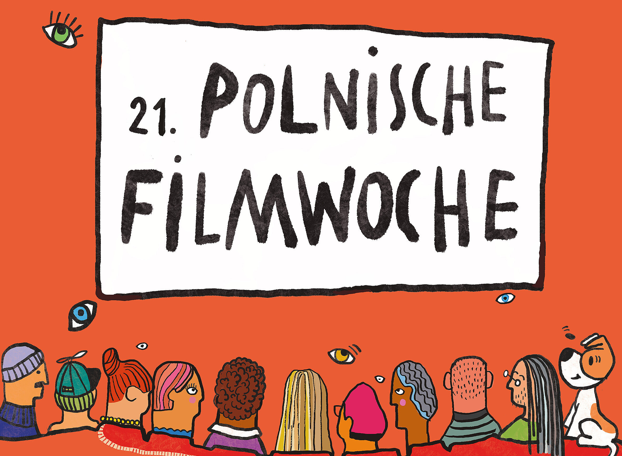 Plakatmotiv der 21. Polnischen Filmwoche