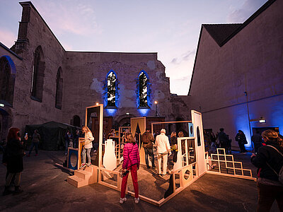 blaue nacht