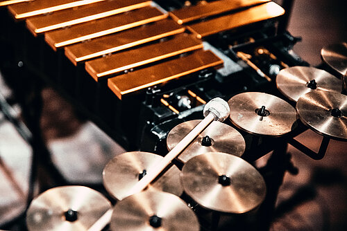 Nahaufnahme eines Instruments