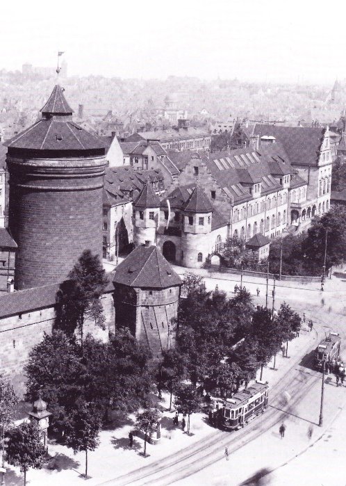 Blick aufs Künstlerhaus im Jahr 1910