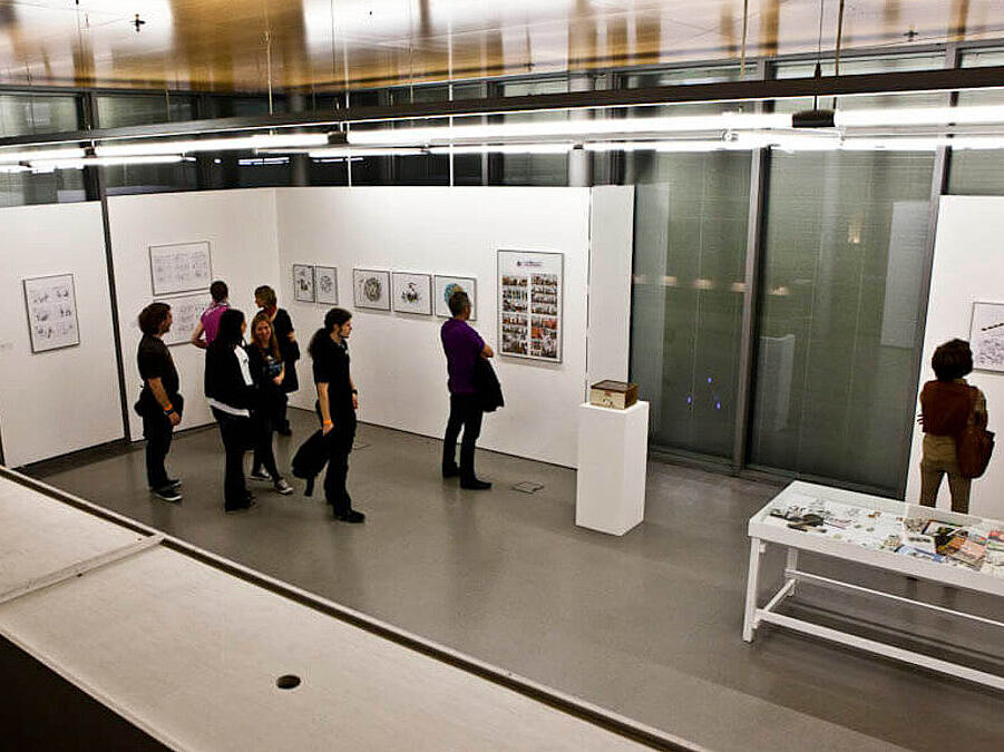 Deck 1 während einer Ausstellung