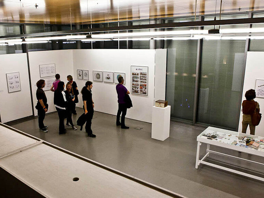 Deck 1 während einer Ausstellung