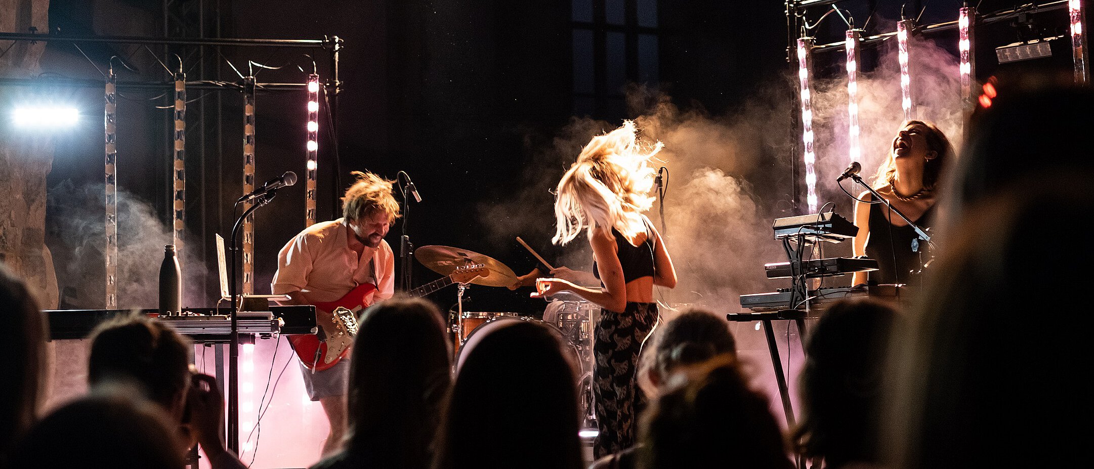 Die Band Mogli spielt in der Katharinenruine.