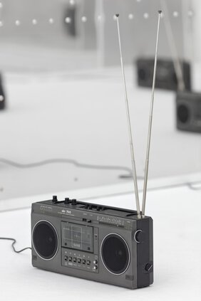 Transistorradio, das in den 1980er-Jahren im VEB Stern in Ostberlin hergestellt wurde
