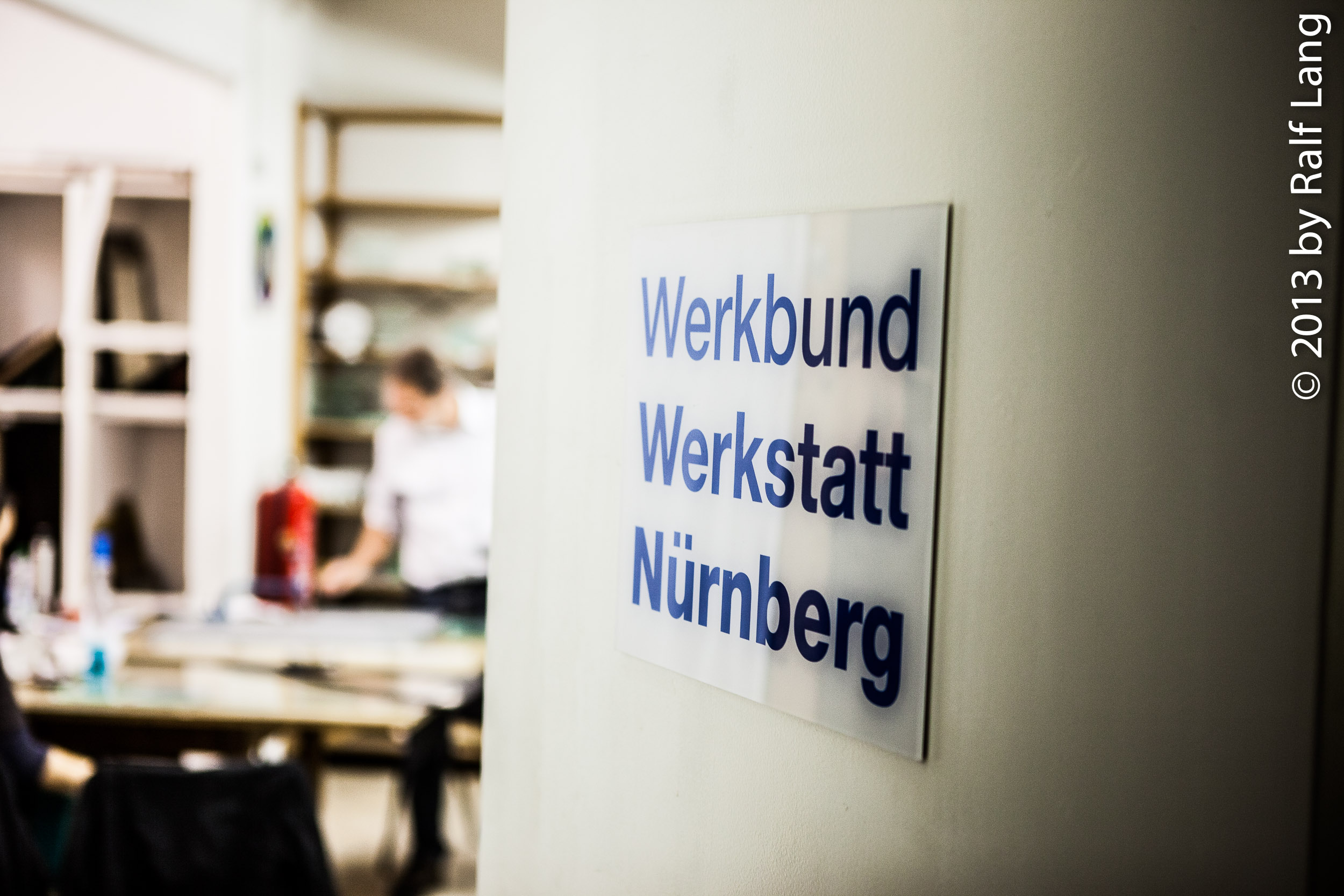 Die Tür öffnet sich zur Werkbund Werkstatt