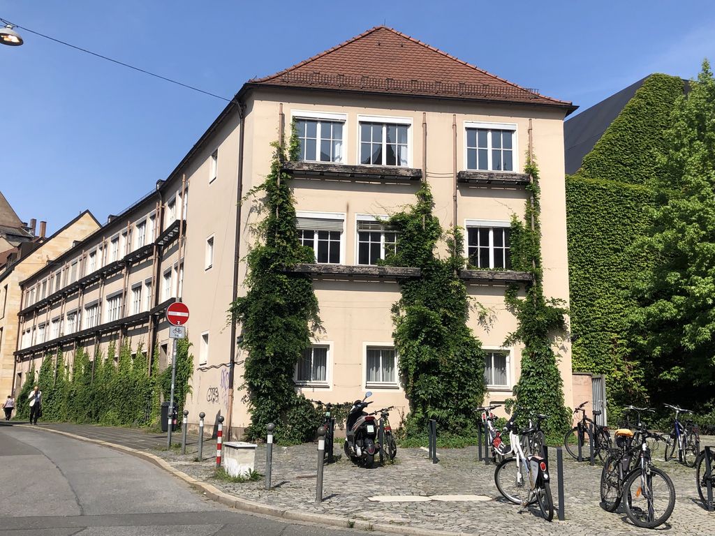 Außenansicht des Werkhauses in der Peuntgasse.